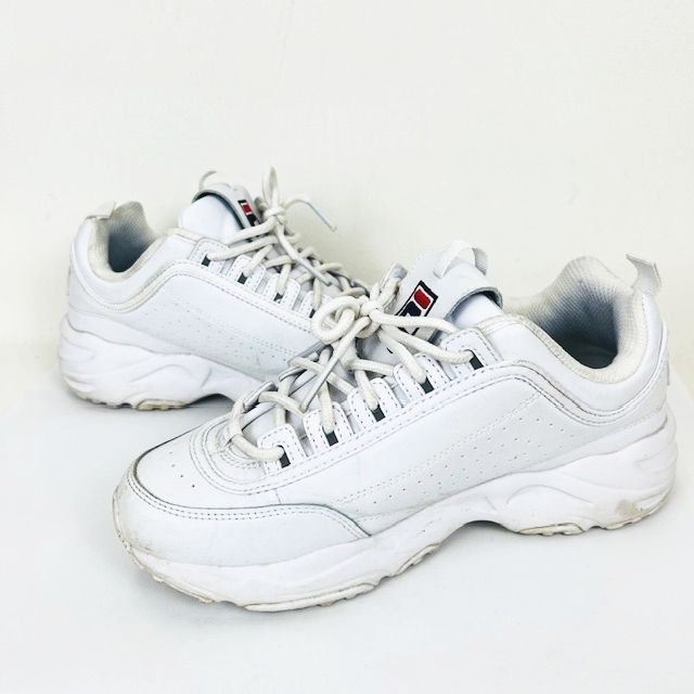 フィラ FILA DISTRACER SCRIPT F05460136 US6.5 24.5cm ディス