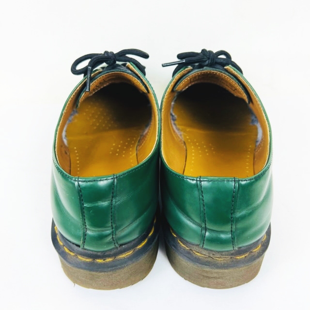 Dr.Martens】ドクターマーチン レア 緑 花柄 3ホール