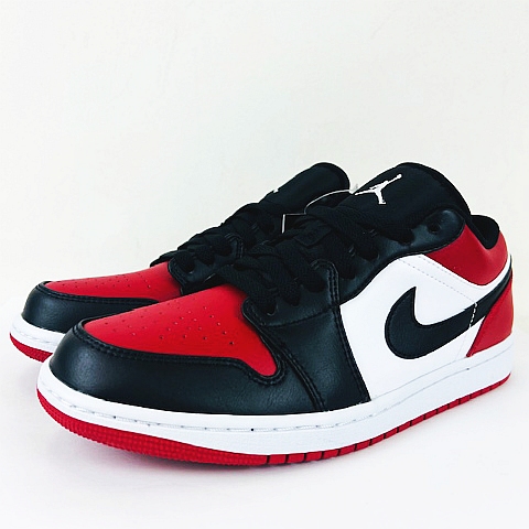 未使用品 ナイキ NIKE ☆AA☆ Air Jordan 1 Low Bred Toe 553558-612 