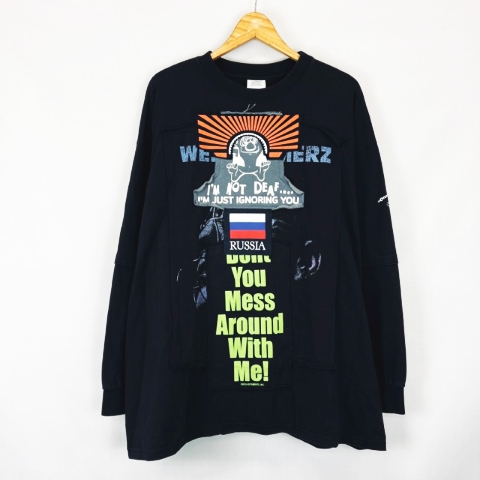 ヴェトモン ベトモン VETEMENTS ☆AA☆ 18AW Oversized Patchwork L/S 