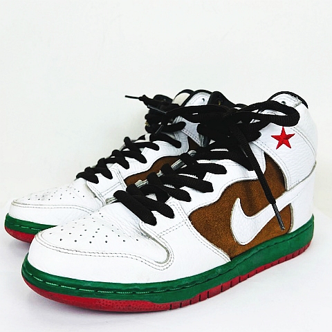 ナイキ エスビー NIKE SB HIGH PREMIUM CALIFORNIA 313171-201 US9.5 