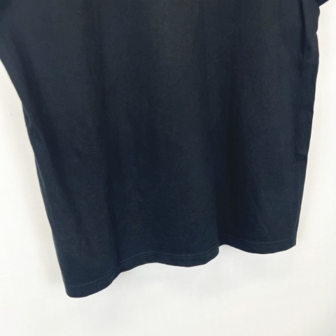 ナンバーナイン NUMBER (N)INE GOD SELECTION XXX ゴッドセレクショントリプルエックス ロゴ プリント 半袖 Tシャツ 黒 ブラック L メンズ