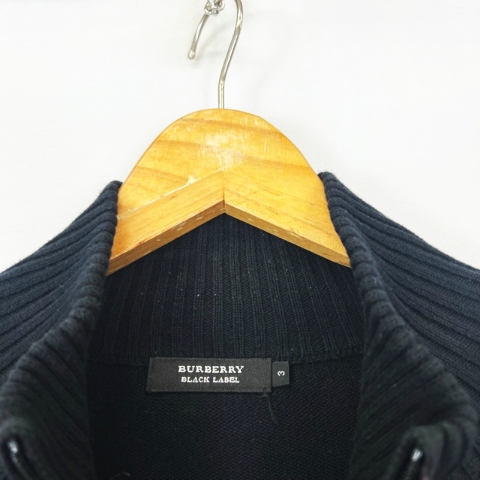 バーバリーブラックレーベル BURBERRY BLACK LABEL ジップアップ