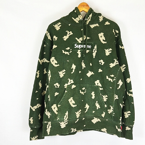 シュプリーム SUPREME ☆AA☆ 21AW Box Logo Hooded Sweatshirt Olive 
