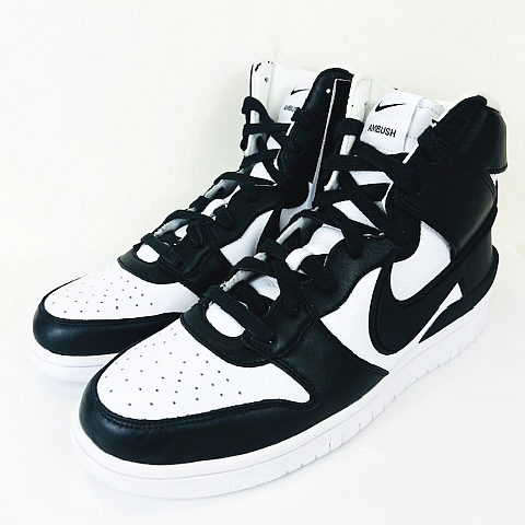 ナイキ NIKE AMBUSH DUNK HIGH BLACK CU7544-001 US10.5 28.5cm アン 