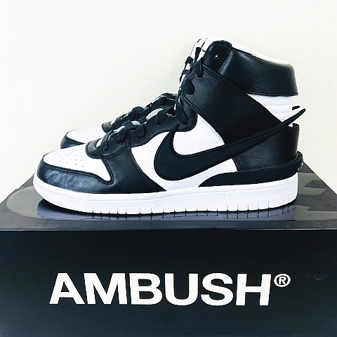 ナイキ NIKE AMBUSH DUNK HIGH BLACK CU7544-001 US10.5 28.5cm アン  