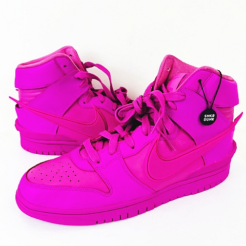 未使用品 ナイキ NIKE AMBUSH Dunk High Pink CU7544-600 US10.5 28.5 