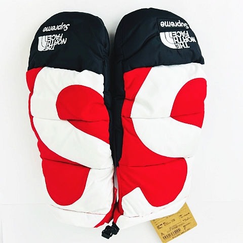 20FW The North Face S logo Nuptse Mitts 