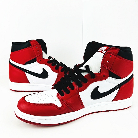 ナイキ Nike Air Jordan 1 Retro High Chicago 15 5550 101 Us10 5 28 5cm エアジョーダン1 レトロ ハイ シカゴ スニーカー 靴 赤 白 メンズ 066 ベクトルパーク
