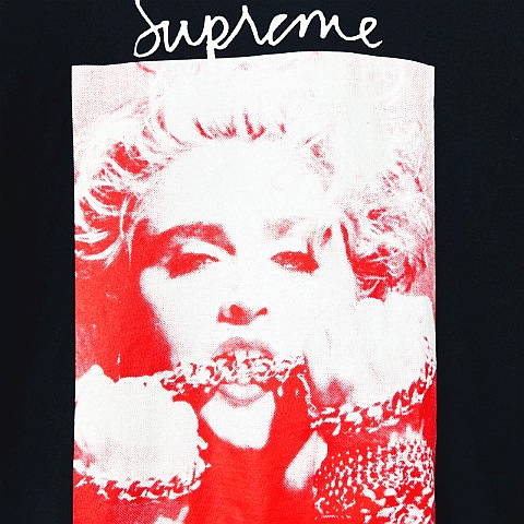 シュプリーム SUPREME ☆AA☆ 18AW Madonna Tee Black マドンナ