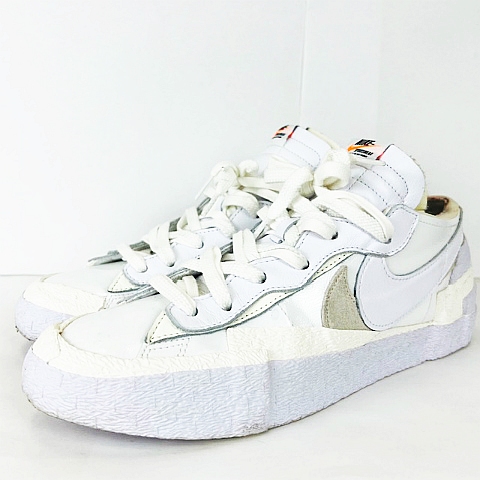 ナイキ NIKE ☆AA☆ Sacai Blazer Low White Patent Leather DM6443 