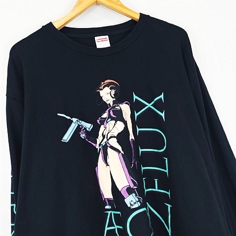シュプリーム SUPREME ☆AA☆ 22SS Aeon Flux L/S Tee Black イーオン 