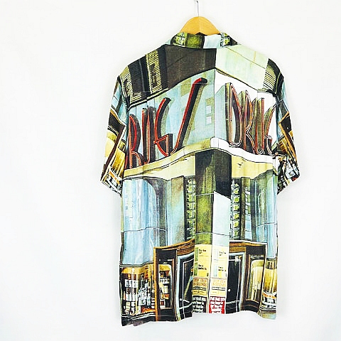 シュプリーム SUPREME ☆AA☆ 18SS DRUGS RAYON SHIRT ドラッグス 