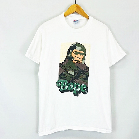 アベイシングエイプ A BATHING APE ☆AA☆ 初期 Hanes ボディ 90s 猿の 