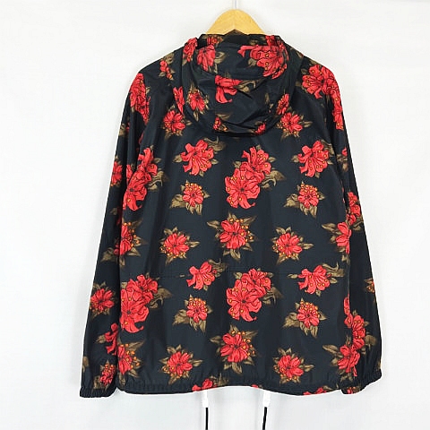 未使用品 コーチ COACH F26812 花柄 総柄 ジップアップ ナイロン 