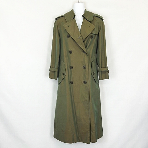 90s Burberrys トレンチコート 玉虫色 Burberry's ヴィンテージ
