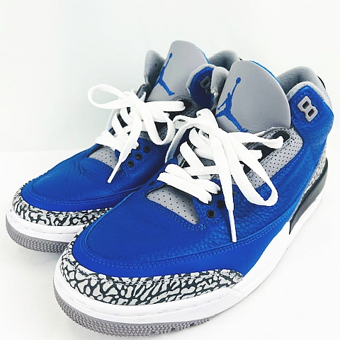 ナイキ NIKE ☆AA☆AIR JORDAN 3 RETRO VARSITY ROYAL CT8532-400 US8 