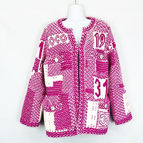 シャネル CHANEL カシミヤ ニット ジャケット カーディガン  