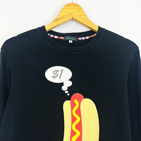 ポールスミス PAUL SMITH ホットドッグ プリント ロングスリーブ