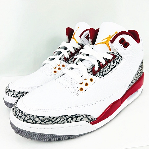 未使用品 ナイキ NIKE ☆AA☆ Air Jordan 3 Cardinal Red CT8532-126 