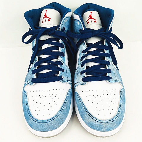 ナイキ NIKE ☆AA☆ AIR JORDAN 1 MID SE WHITE HYPER ROYAL DN3706  