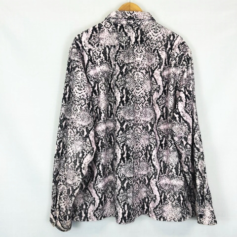 シュプリーム SUPREME ☆AA☆ 20AW Snakeskin Corduroy Zip Up Shirt 
