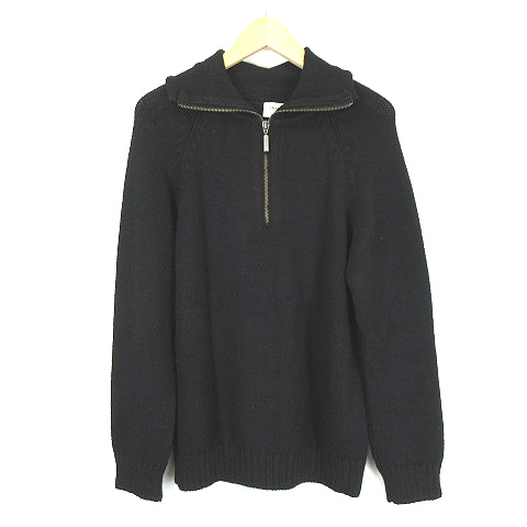 アルマーニ コレツィオーニ ARMANI COLLEZIONI ハーフジップ ニット 