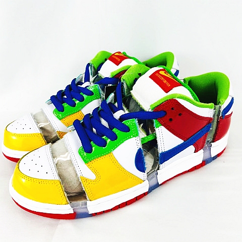 未使用品 ナイキ エスビー NIKE SB Dunk Low Sandy FD8777-100 US10.5 
