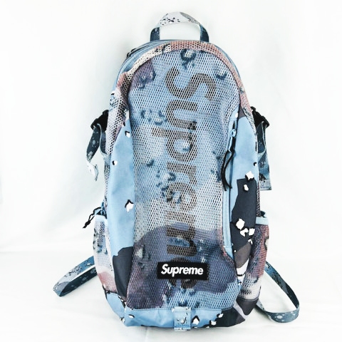 Supreme シュプリーム 20ss backpack ブルー バックパック（Supreme  