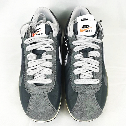 未使用品 ナイキ NIKE sacai Zoom Cortez Iron Grey DQ0581-001 US9 