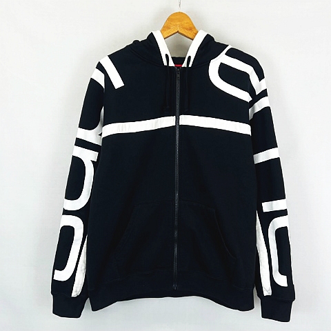 シュプリーム SUPREME ☆AA☆ 20AW Big Logo Paneled Zip Up Hooded  