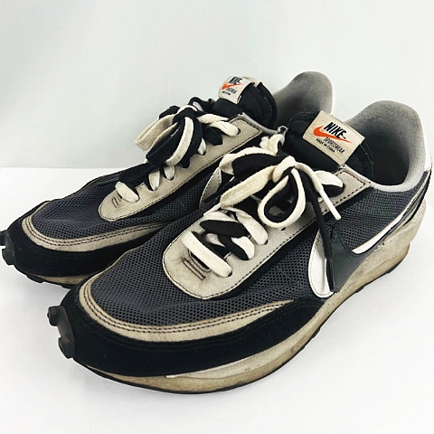 ナイキ NIKE Sacai LDV WAFFLE BLACK BV0073-001 US10 28cm サカイ  