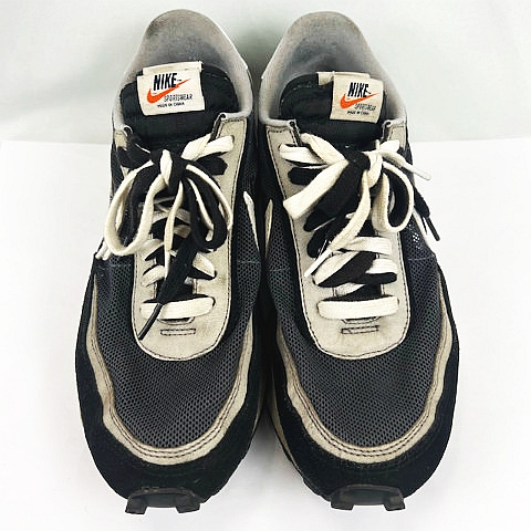 ナイキ NIKE Sacai LDV WAFFLE BLACK BV0073-001 US10 28cm サカイ  