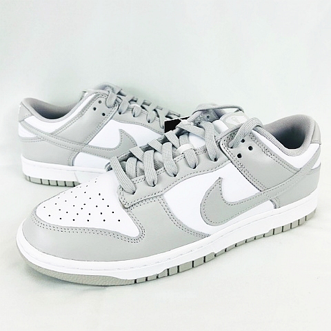 Nike スニーカー DQ3911-103 ホワイト/グレー 楽天市場】NIKE DUNK LOW RETRO white/grey fog dd1391-103