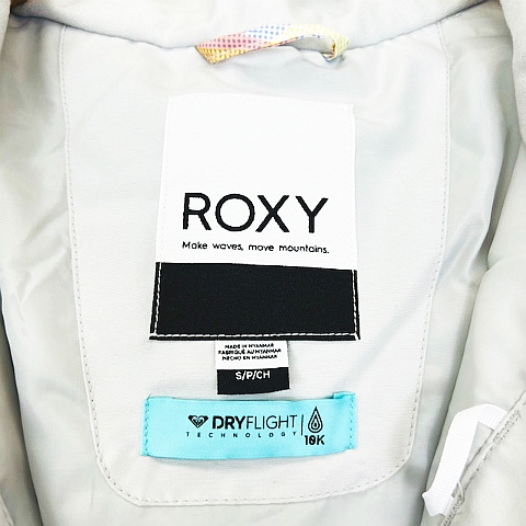 未使用品 ロキシー ROXY スノーボード ウェア ジャケット ロゴ 総柄  