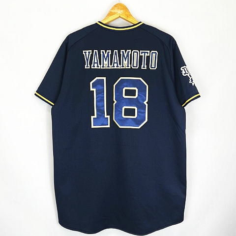 オリックス バファローズ 山本由伸 18 ビジター ユニフォーム 0 メンズ 