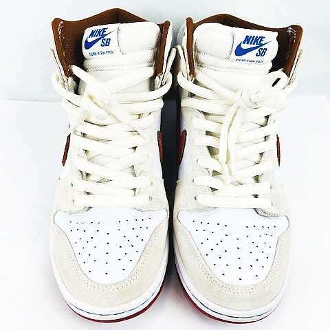 ナイキ エスビー NIKE SB Dunk High Pro Sail/Team Crimson CV9499-100 