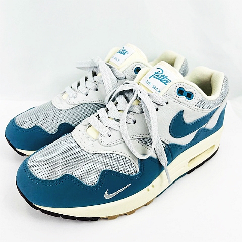 ナイキ NIKE Patta Air Max 1 Noise Aqua DH1348-004 US7 25cm パタ 