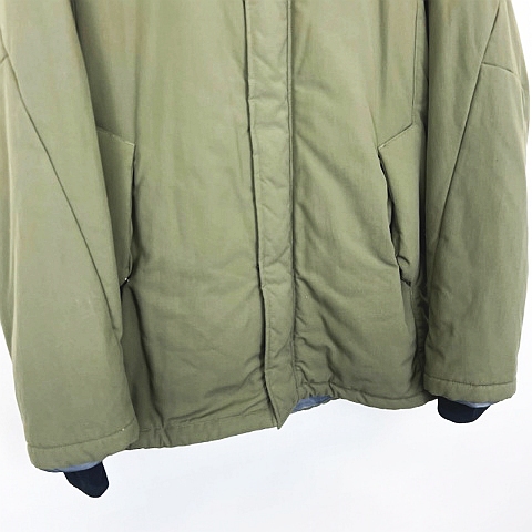 オークリー OAKLEY フード付き 中綿入り ナイロン ジャケット カーキ