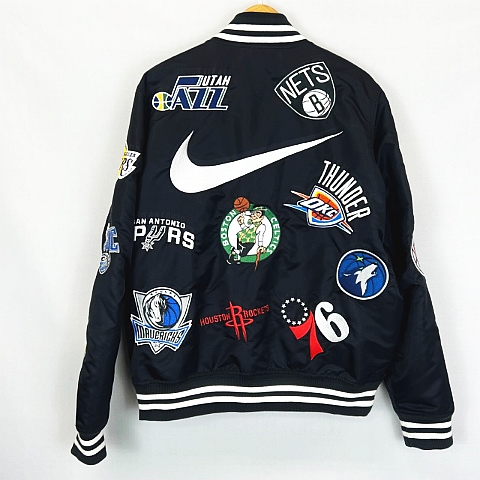シュプリーム SUPREME ☆AA☆Nike NBA Teams Warm-Up Jacket Black M 