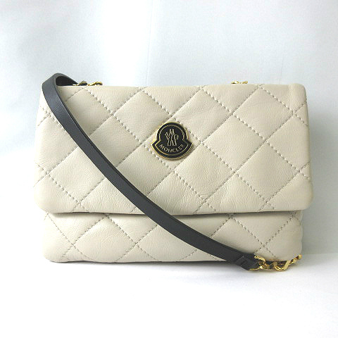 モンクレール MONCLER POPPY BORSA キルティング レザー ショルダー 