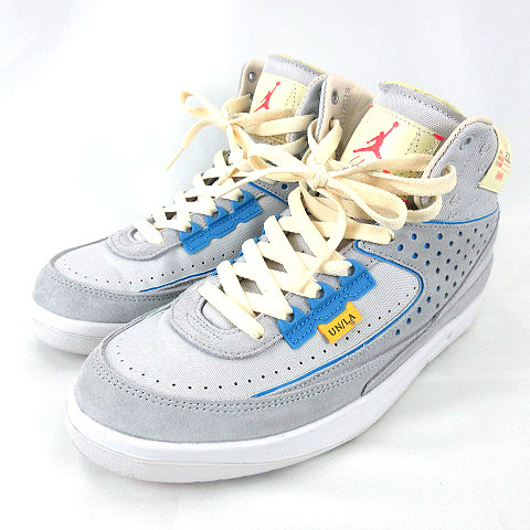 ナイキ NIKE ☆AA☆ UNION Air Jordan 2 Grey Fog DN3802-001 US7 25cm 