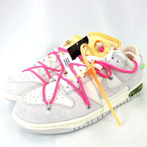 未使用品 ナイキ NIKE ☆AA☆OFF-WHITE DUNK LOW 1 OF 50 17 DJ0950  