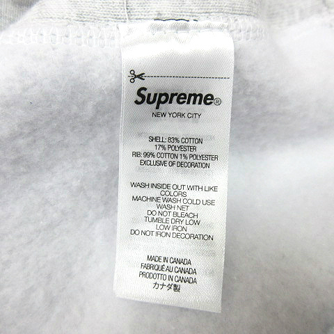 シュプリーム SUPREME ☆AA☆ 22SS Stars Arc Hooded Sweatshirt Ash 