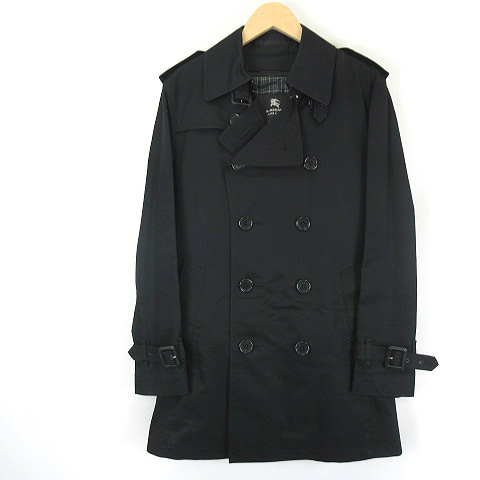 BURBERRY BLACK LABEL】トレンチコート バーバリー ブラックレーベル