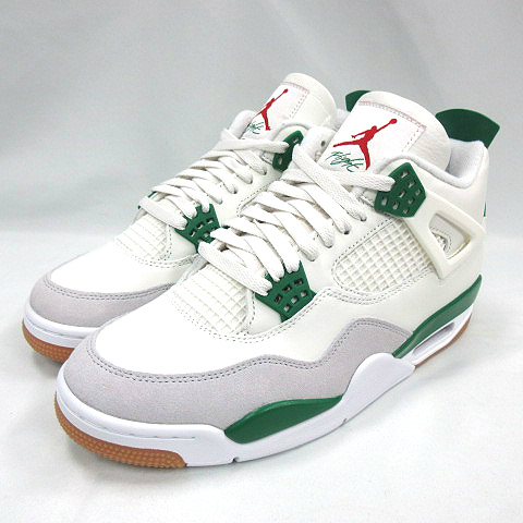 未使用品 ナイキ エスビー NIKE SB ☆AA☆ Air Jordan 4 Pine Green 