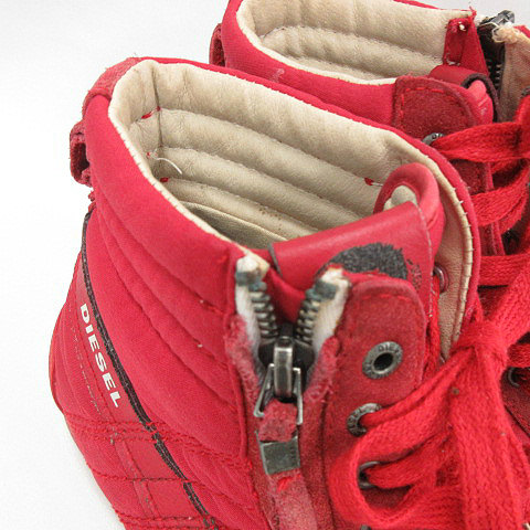 美品 DIESEL D-STRING PLUS ハイカットスニーカー 28cm DIESEL ディーゼル DIESEL D-STRING PLUS スニーカー - メルカリ