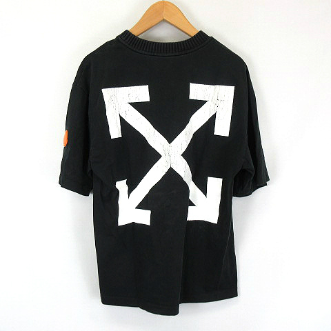 希少 国内正規モンクレール オフホワイト コラボ ブラックスワン Tシャツ 美品 モンクレール MONCLER ☆AA☆17SS OFF WHITE BLACK SWAN オフ