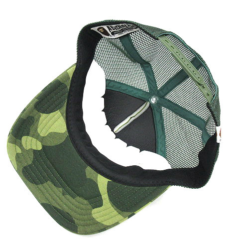 アベイシングエイプ A BATHING APE Camo Mesh Cap ロゴ プリント