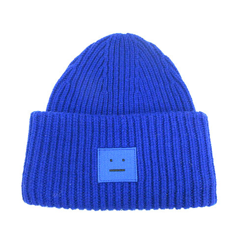 Acne Studios ニット帽 ライトブルー Acne Studios ニットキャップ